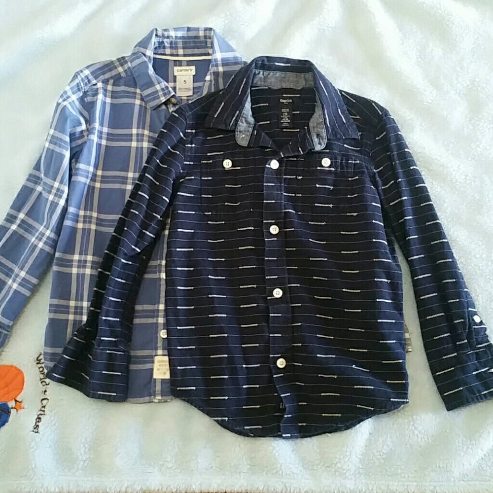 Boys long sleeves shirts